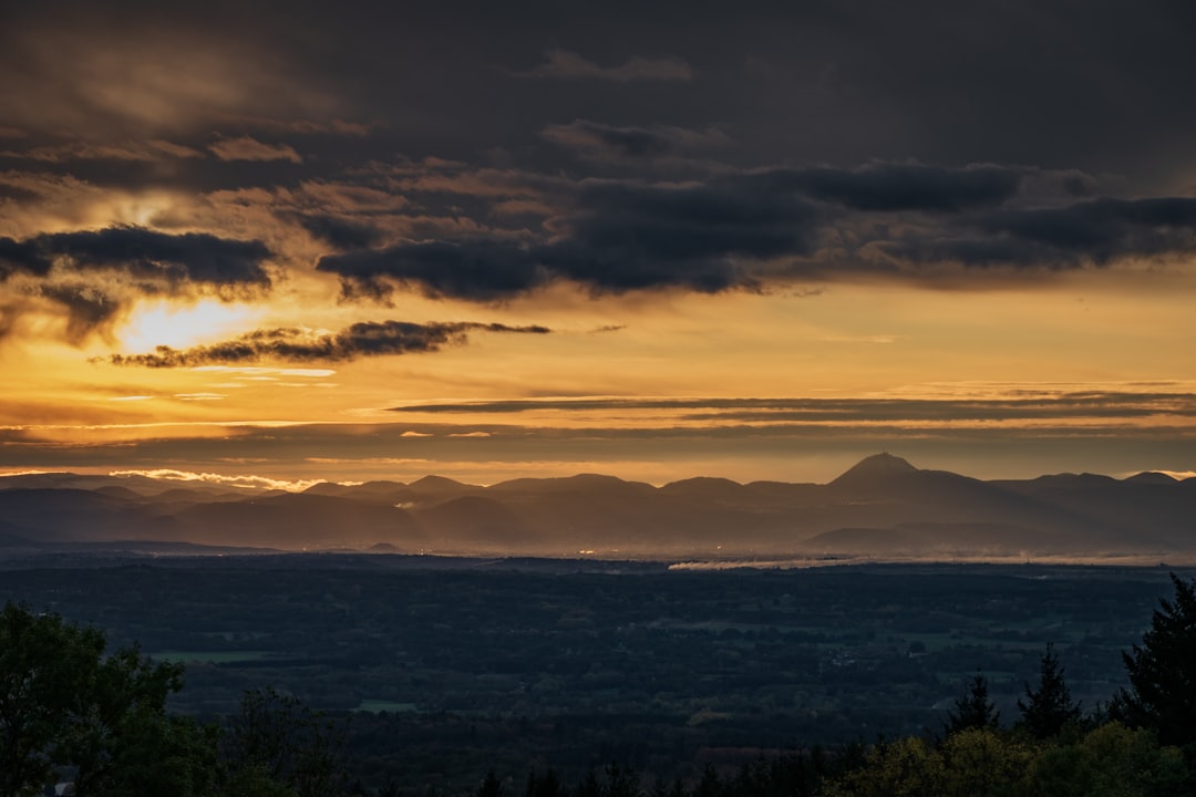 Vue touristique de Clermont-Ferrand